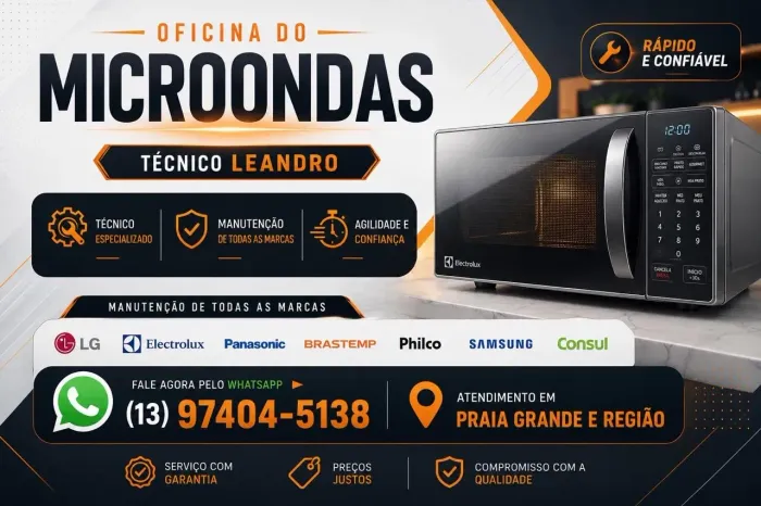 Conserto de microondas