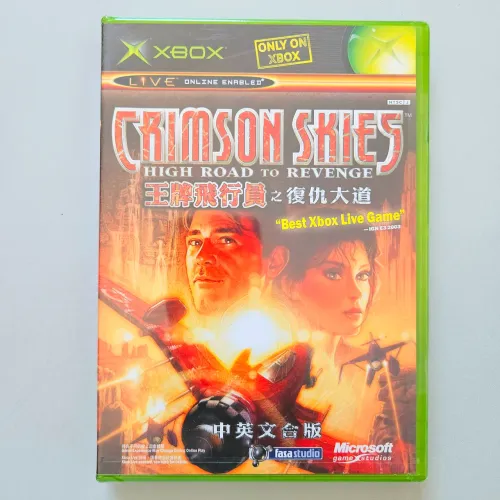 Crimson skies original lacrado xbox classico