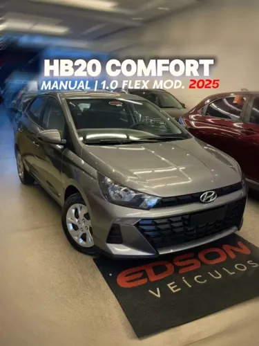 Hyundai HB20 Comfort 1.0 Flex 12V Mec. 2025