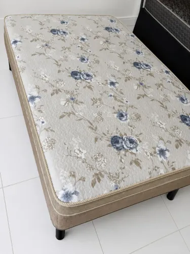 Cama casal mais colchão molas limpo entrego com taxa