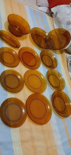 Conjunto de pratos duralex