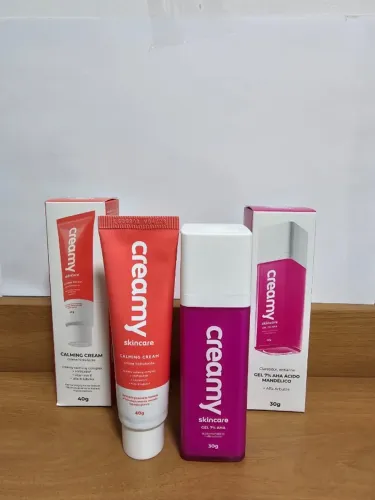 Kit CREAMY - Ácido Mandélico + Hidratante Calming Cream