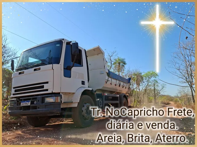 Tr. NoCapricho Areia, Brita, Pedrisco, Aterro, T. Preta, T Orgânica...
