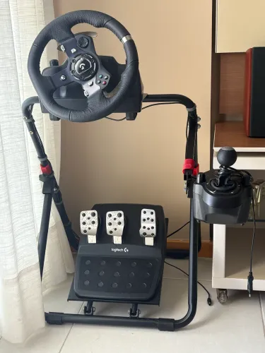 Simulador de Corrida Logitech G29 Completo + Câmbio + Pedais + Suporte
