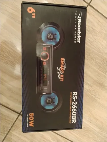 Kit Auto Radio+ 1 Par de Alto Falante 6