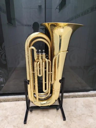 Tuba 4/4 Compacta Júpiter JCB-382 Sib - Laqueada R$8.500,00 - Aceito trocas - Parcelo 21x