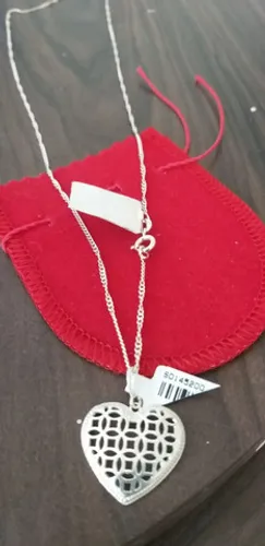SP PROMOÇÃO VAI ACABAR! LINDA CORRENTE PRATA LEGÍTIMA PURA E NOVA
