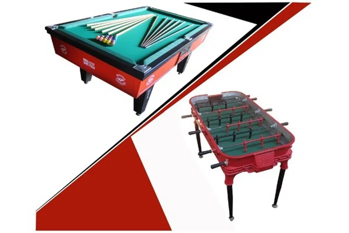 Mesa de Sinuca e Pebolim (totó) p/ Eventos e Bares