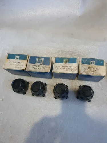 Chevette jogo calotas centrais das rodas novas originais