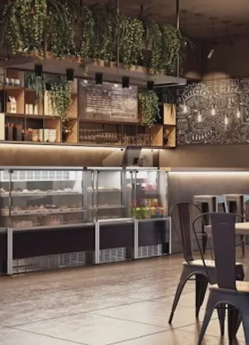 Balcão refrigerado para torta e sobremesas -tamanho 1,40 m - marca gelopar