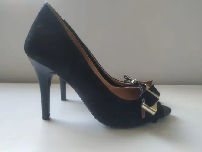 Leia o Anúncio!!! Sapato Feminino Happy Walk Preto. Tamanho 36