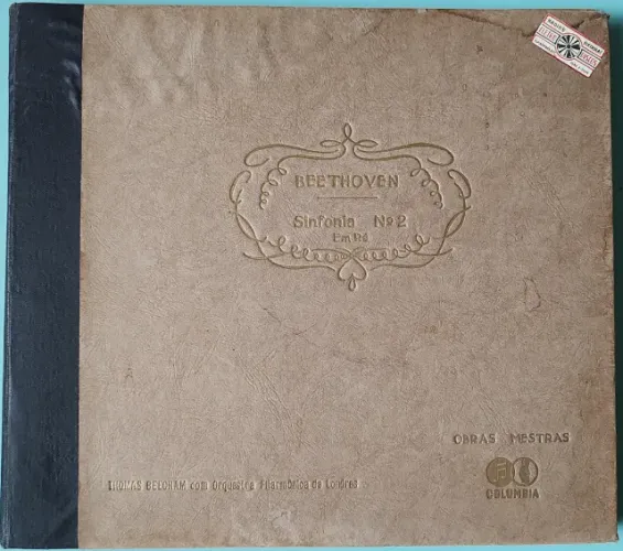 Disco vinil raridade - Beethoven - Sinfonia nº 2 Em ré