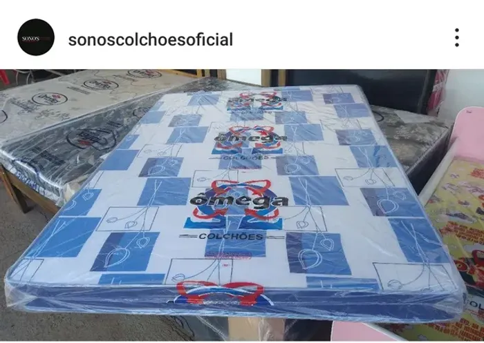 COLCHÃO DE CASAL NOVO ESPUMA SELADA