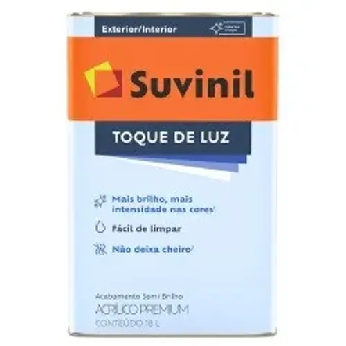 Tinta Suvinil Semi Brilho Toque de Luz Lata