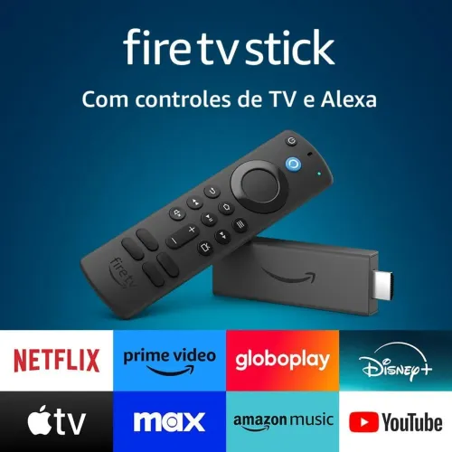 FIRE TV 3° GERAÇÃO - NOVO 