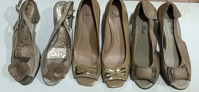 Promoção: trio de sapatos por R$160,00