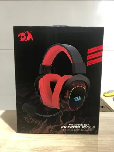 Headset Gamer Redragon Infernal Ryuji - até 10x sem juros, Loja Física
