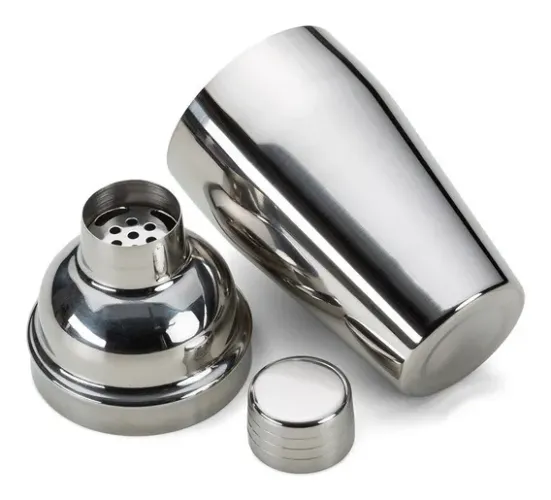Coqueteleira 350ml Ds4569P Inox Kokte Descrição FAÇA DELICIOSAS BEBIDAS CAIPIRINHAS, DRI