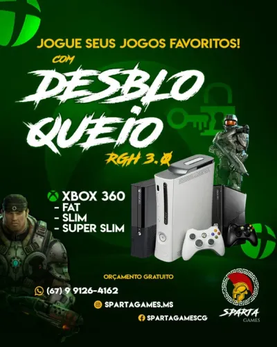 Destrave seu Xbox 360 [SPARTA GAMES]