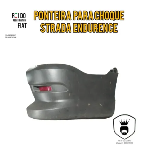 Ponteira para-choque Strada Endurece