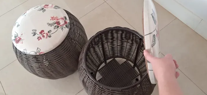 2 Cestos balaio