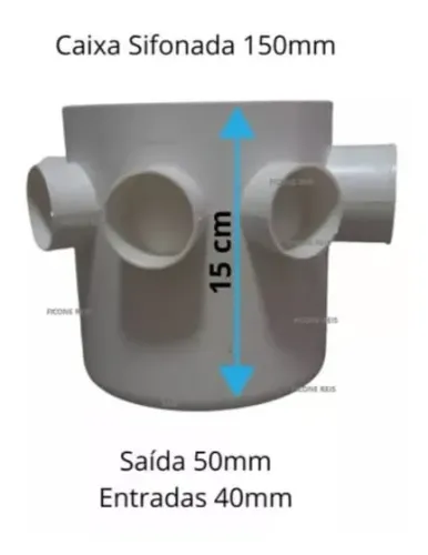 Caixa Sifonada de 150mm - Corpo