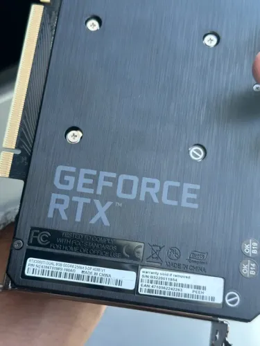 RTX 3060ti DUAL 8gb PALIT com nota fiscal