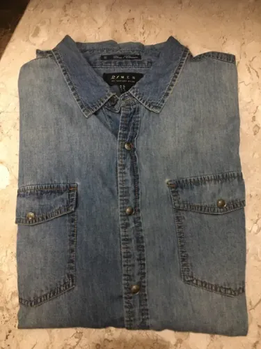 Camisa Jeans Masculina 21 Men