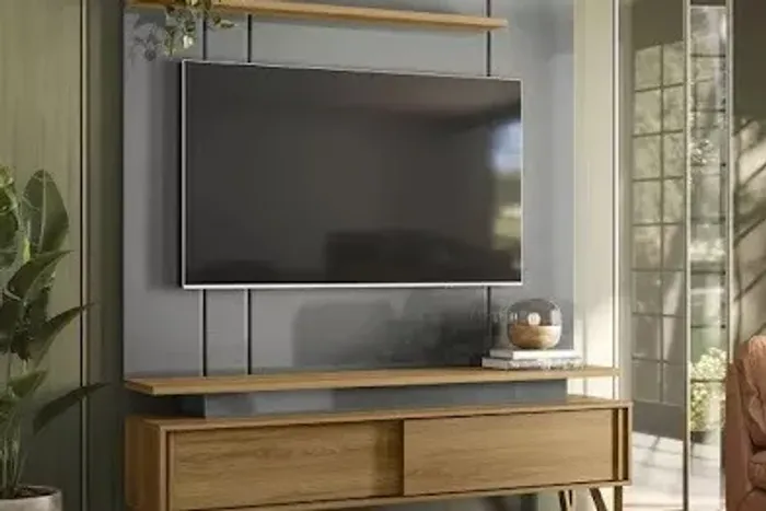 Rack com painel Saraiva
