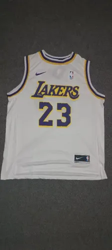 Camiseta Lakers Branca Premium