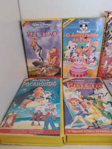 7 Fitas VHS - Clássicos e Edições Especiais