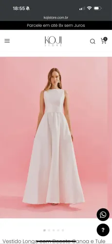  Vestido de Noiva - Loja KOJI