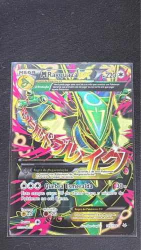 Mega Rayquaza EX 105/108 Carta Pokémon