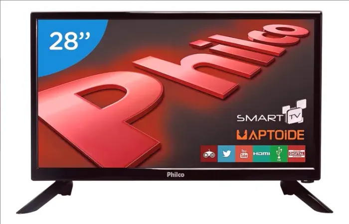 Smart TV Philco PH28N91DSGWA 28Pol LEIAM