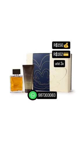 Kit Perfume Natura Essencial+shower gel corporal.