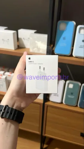 Fonte USB-C Turbo 20W - Original Apple 