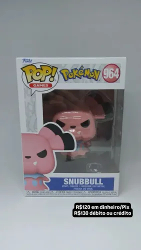 Funko Pop! Pokémon Snubbull #964 - Games