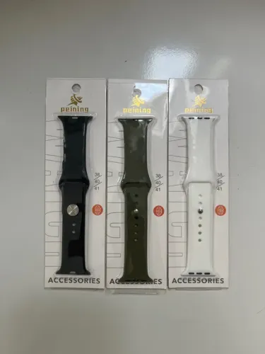 Pulseiras de Silicone para Apple Watch 38/40/41mm