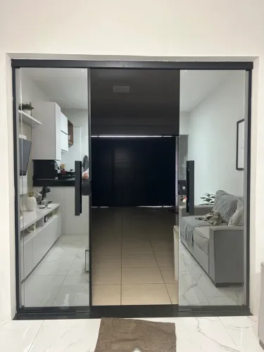 Porta de Vidro Reflecta