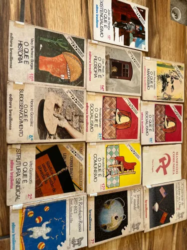 Primeiros Passos" da Editora Brasiliense livros