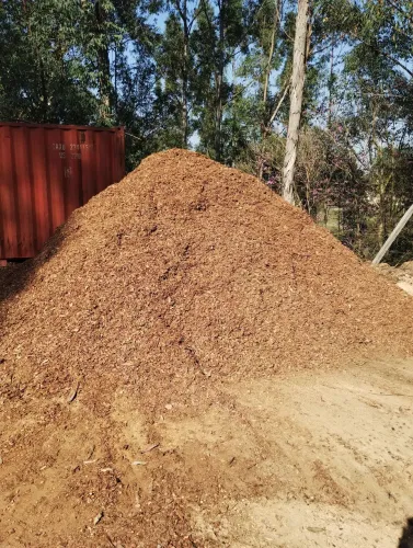 Casca de Eucalipto para cobertura do solo