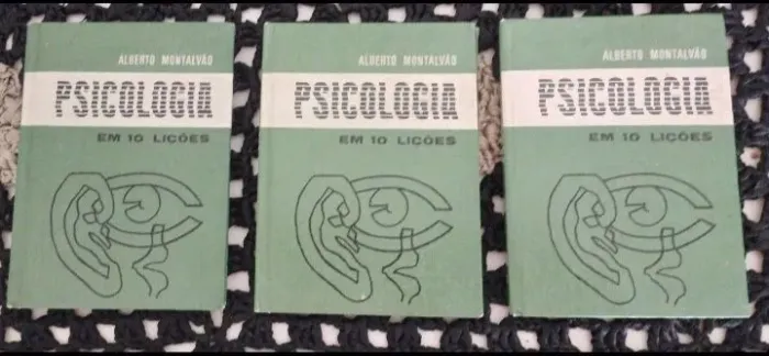 PSICOLOGIA - 3 VOLUMES - RARIDADE.