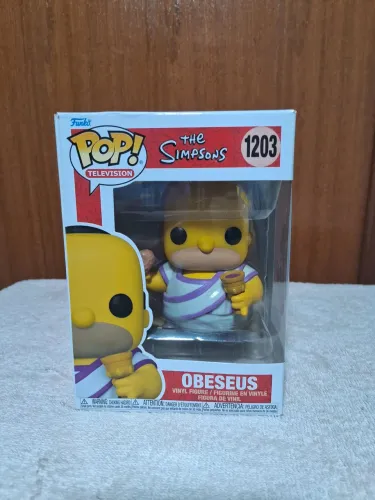 Funko Pop! The Simpsons - Obesus #1203<br>?Descrição: