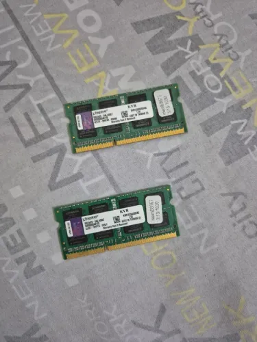Memória RAM DDR3 8gb (4gb+4gb) notebook Kingston