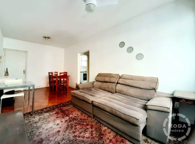 Apartamento à Venda  1 Dormitório | Vista para o Mar | 1 Vaga | Boqueirão - Santos