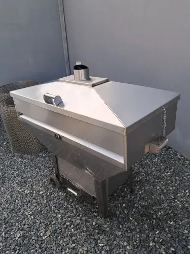Churrasqueira a gás em Inox para costela Comércio