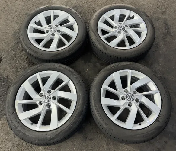 Rodas Jetta aro 17 furacão 5x112 originais 