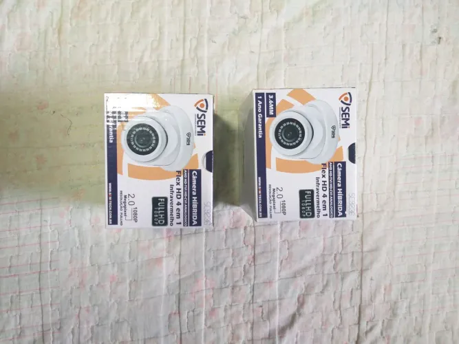 Kit câmera Híbrida Flex HD 4 em 1 Infraver R$ 300melho - SEMI
