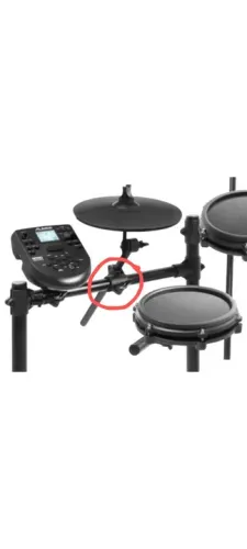 Clamp alesis para bateria eletrônica nitro mesh e nitro max