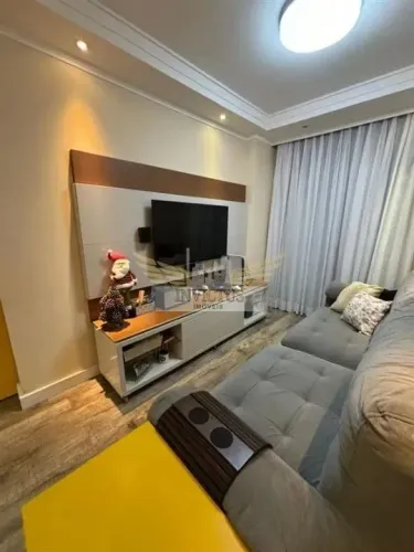 Apartamento com 3 Quartos no Condomínio Vivere para Comprar, 84m² - Vila Valparaíso, Santo